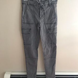 American Eagle High Rise Cargo jeggings